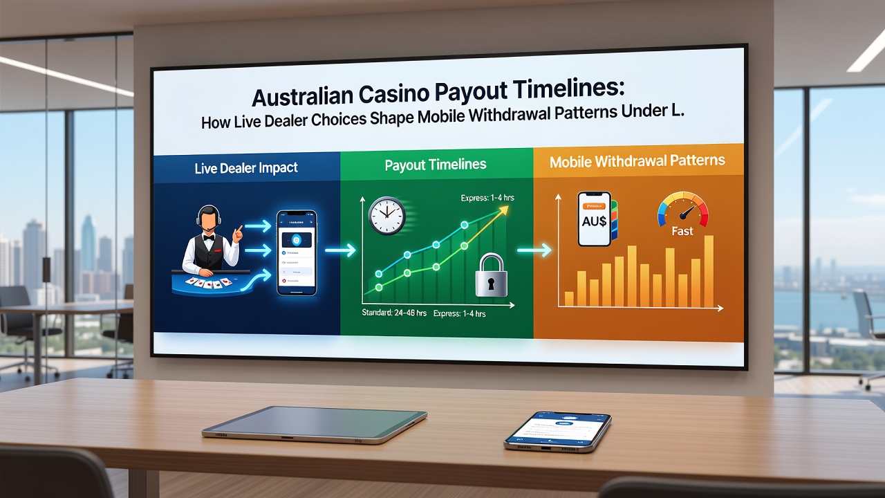 Mobile Abhebungsmuster und Live-Dealer-Einfluss in australischen Casinos